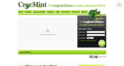 Desktop Screenshot of crocmint.com